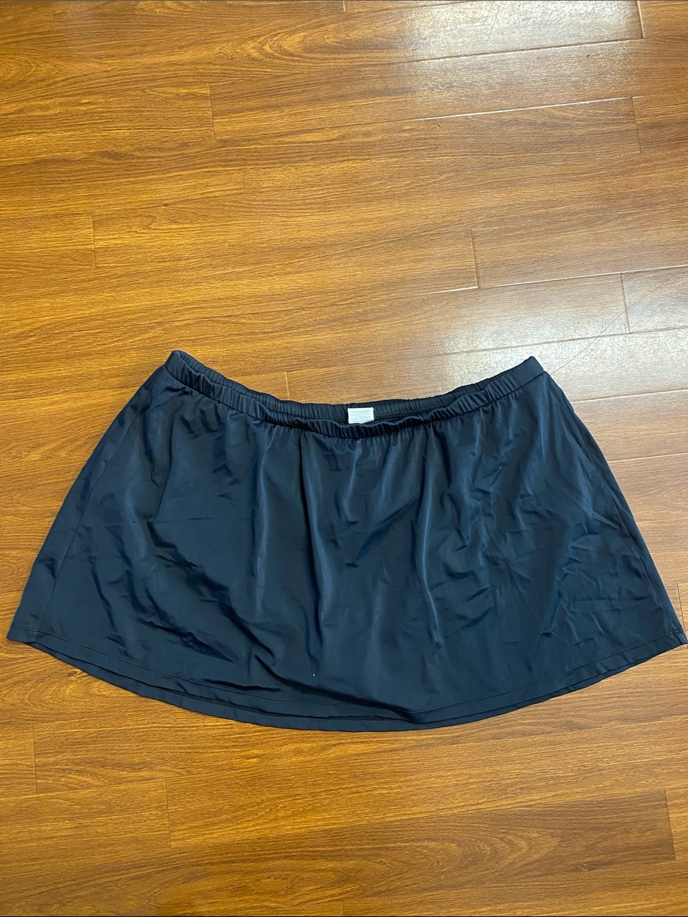 Maxine of Hollywood Black Swim Skirt Coverup